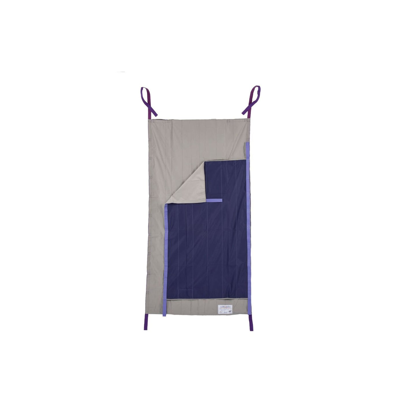 PS-4278VS - Bridge Healthcare - BridgeSTAR™ Repositioning Sheet with Velcro Straps, 1000 lb Weight Capacity, Single Patient Use, 42" x 78", 12/cs