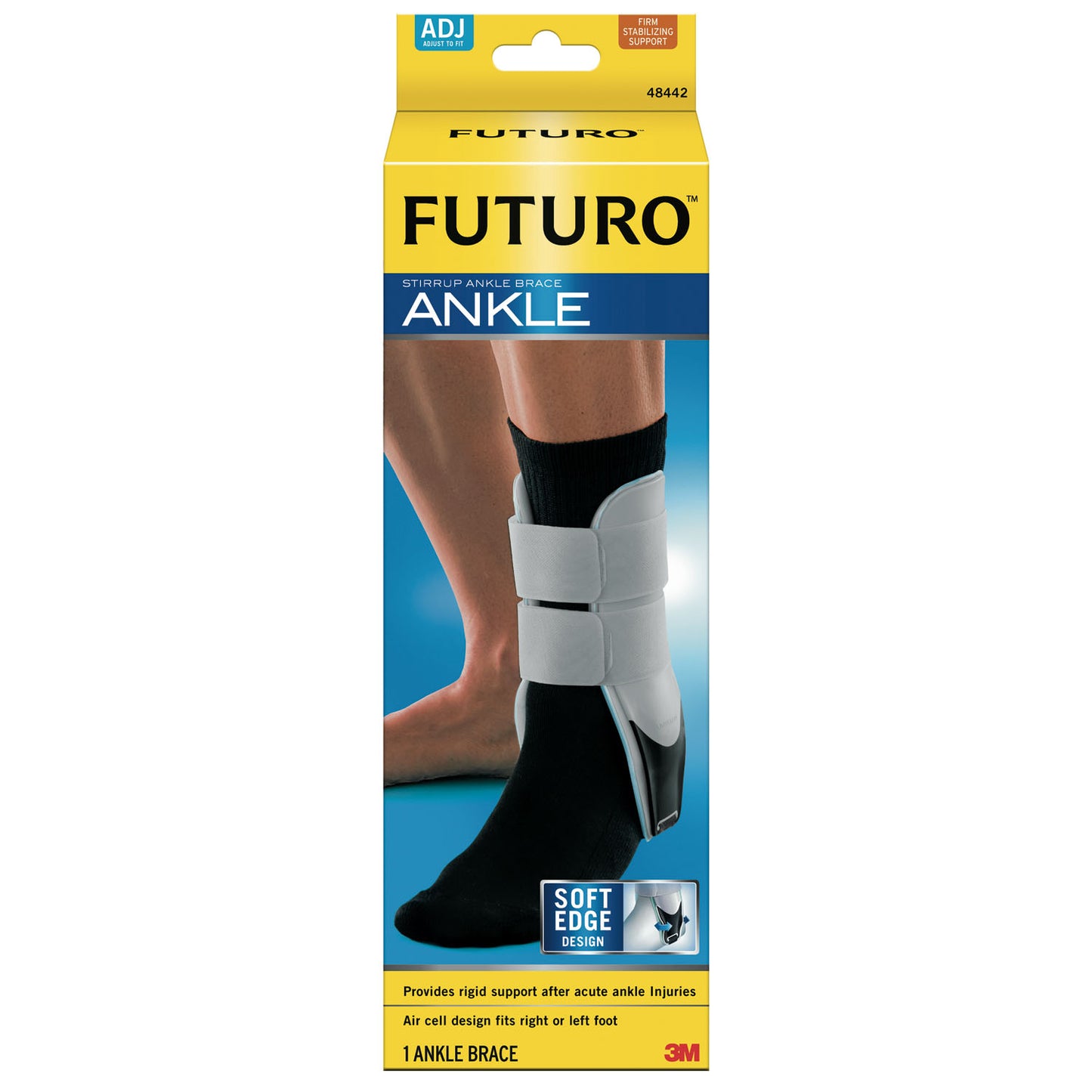 48442EN - 3M™ PSD Futuro™ Sport Ankle Brace - Adjustable, One Size, 2/pk, 6 pk/cs