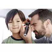 71-PM3LXE-US - Welch Allyn® 3.5V Diagnostic Set with PanOptic™ Ophthalmoscope, MacroView™ Otoscope Combo for iExaminer™