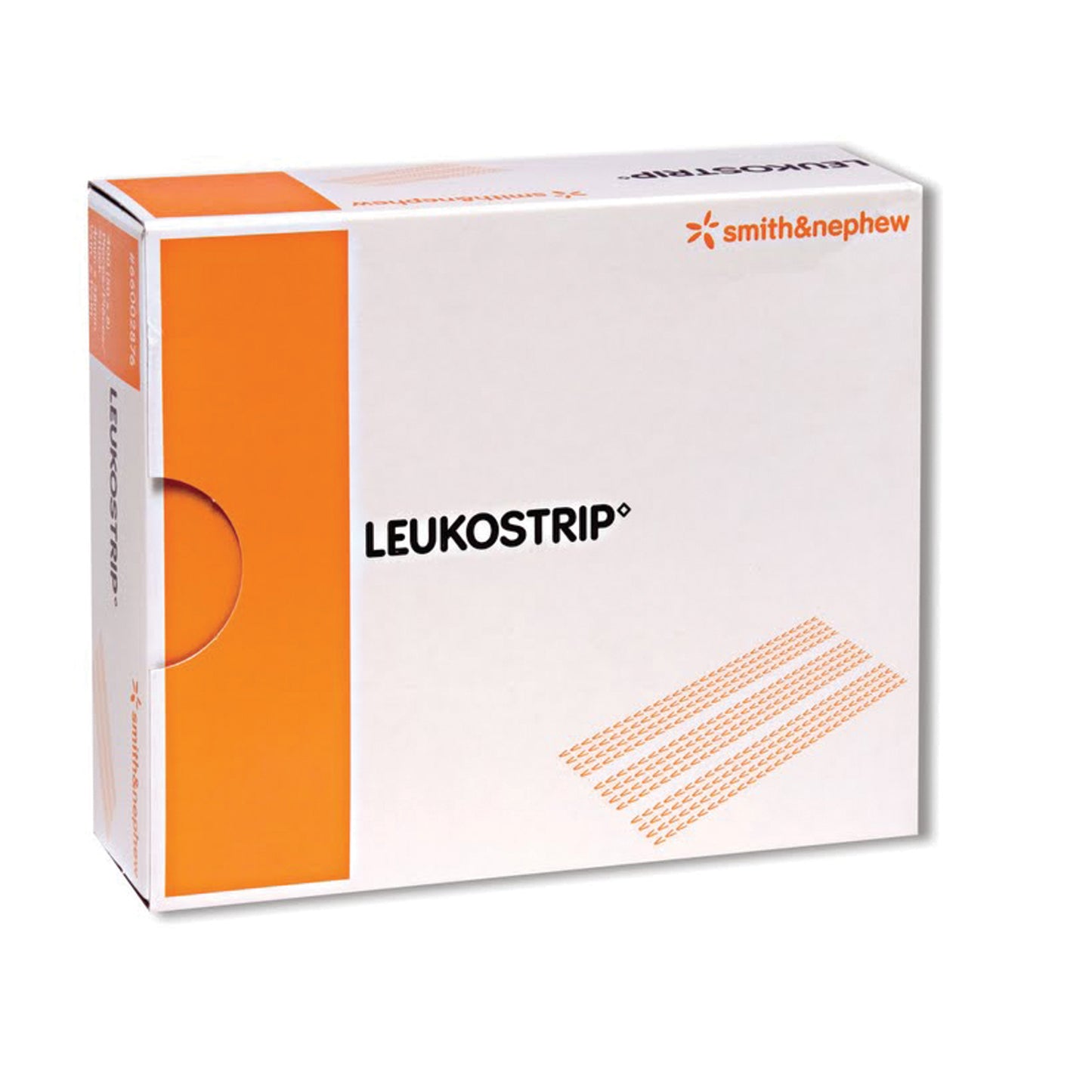 66002880 - Smith & Nephew LEUKOSTRIP◊ Wound Closure Strips, 102 mm x 13 mm, 1/2" x 4", 50/bx, 4 bx/cs