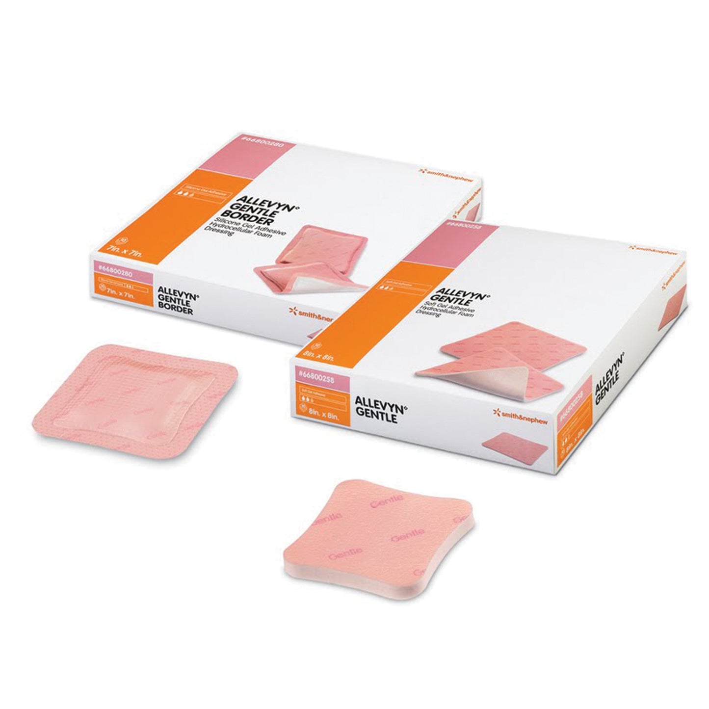 66800833 - Smith & Nephew ALLEVYN◊ GB Lite Adhesive Hydrocellular Dressing - 2" x 2", 10/bx, 6 bx/cs
