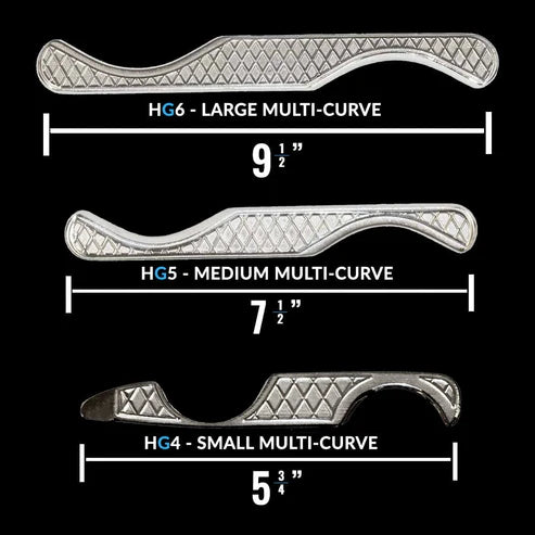 HG04 - HawkGrips Multi-Curve Instrument - Small, 1 ea