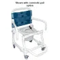 081172550 - Performance Health Shower/Commode Chair - Swing Away Arms and Pail, 300 lb Weight Capacity