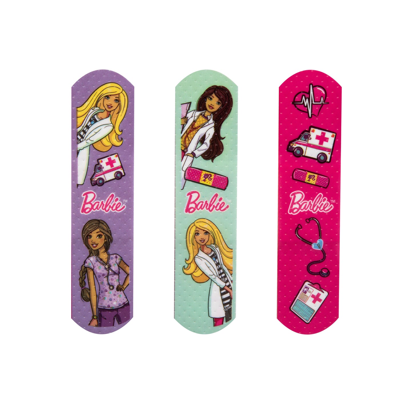 1087749 - Dukal® Stat Strip® Sterile Barbie™ Adhesive Bandages, 3/4" x 3", 100/bx, 12 bx/cs