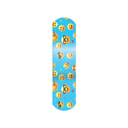 15606 - Dukal® Stat Strip® Sterile Design Series Fun Emojis Adhesive Bandages‚ 3/4" x 3", 100/bx, 12 bx/cs