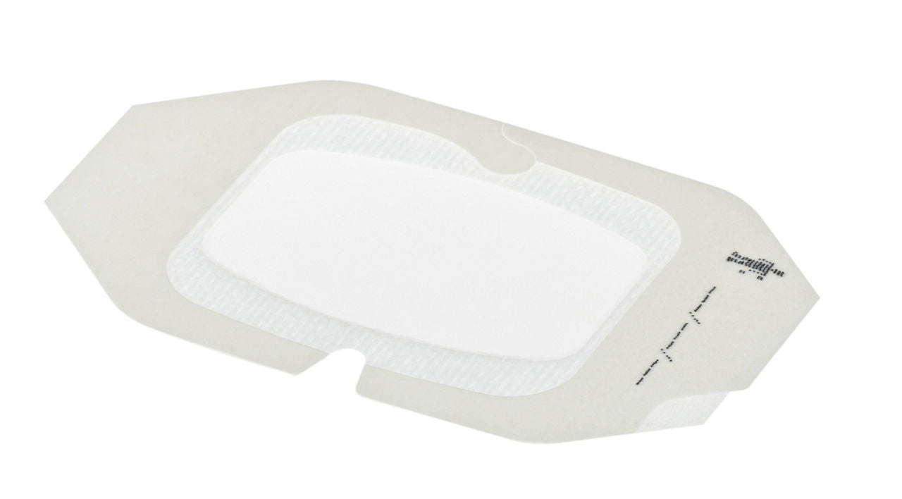 1610 - Solventum Tegaderm™ IV Transparent Film Dressing with Border - 2" x 2 1/4", 100/bx, 4 bx/cs
