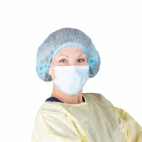 324-10 - Dukal Bouffant Cap, 24", Accordian, 100/bg, 10 bg/cs