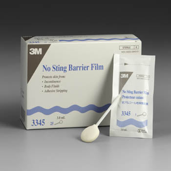 3343 - Solventum Cavilon™ No-Sting Barrier Film - Small Foam Applicator, 1.0ml, 25/bx, 4 bx/cs