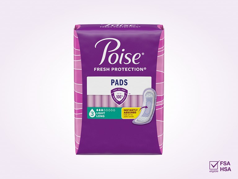 48536 - Kimberly-Clark Poise® Pads - Light, Long, 24/pk, 4 pk/cs