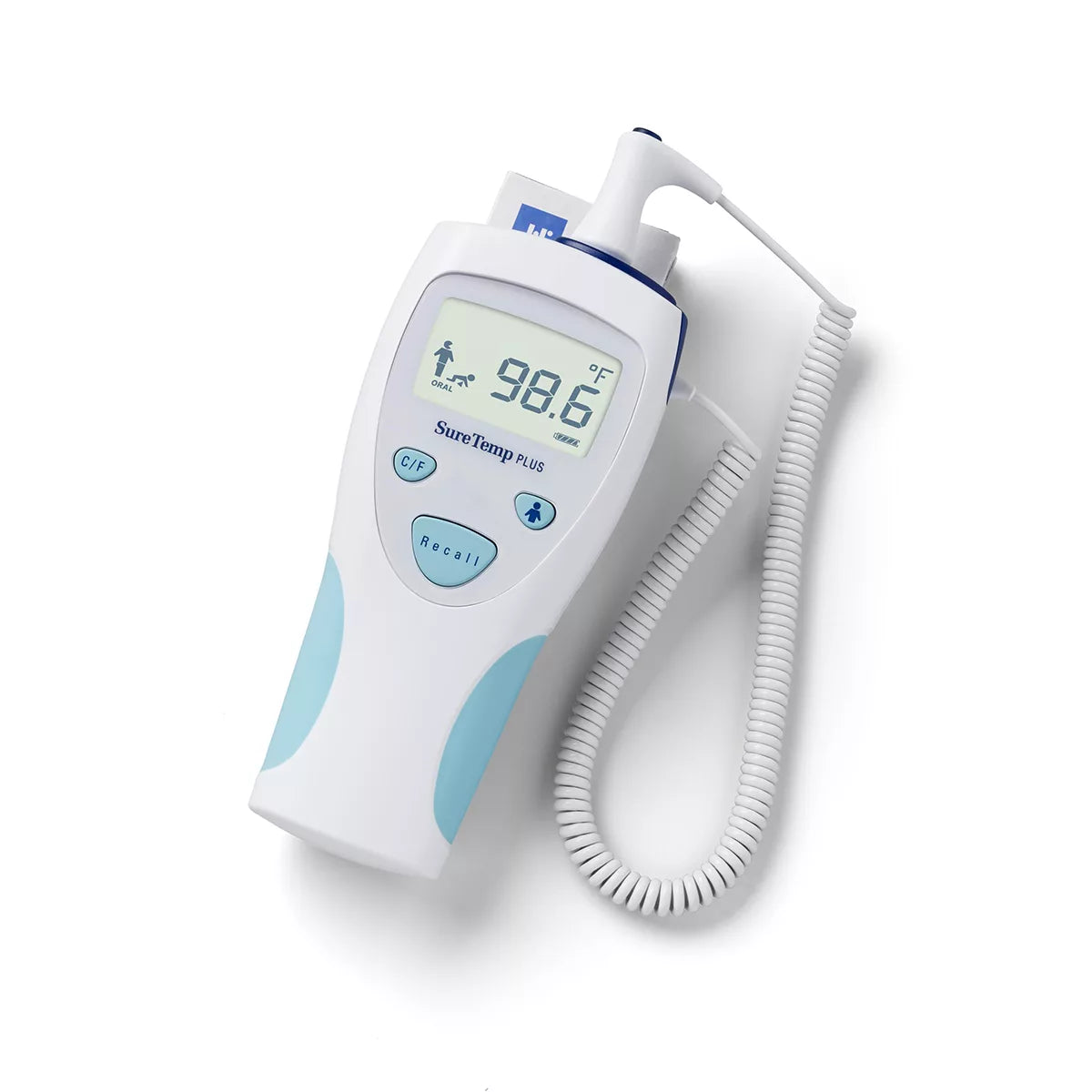 01690-400 - Welch Allyn SureTemp® Plus Electronic Thermometer - Model 690 Oral Probe, Wall Mount