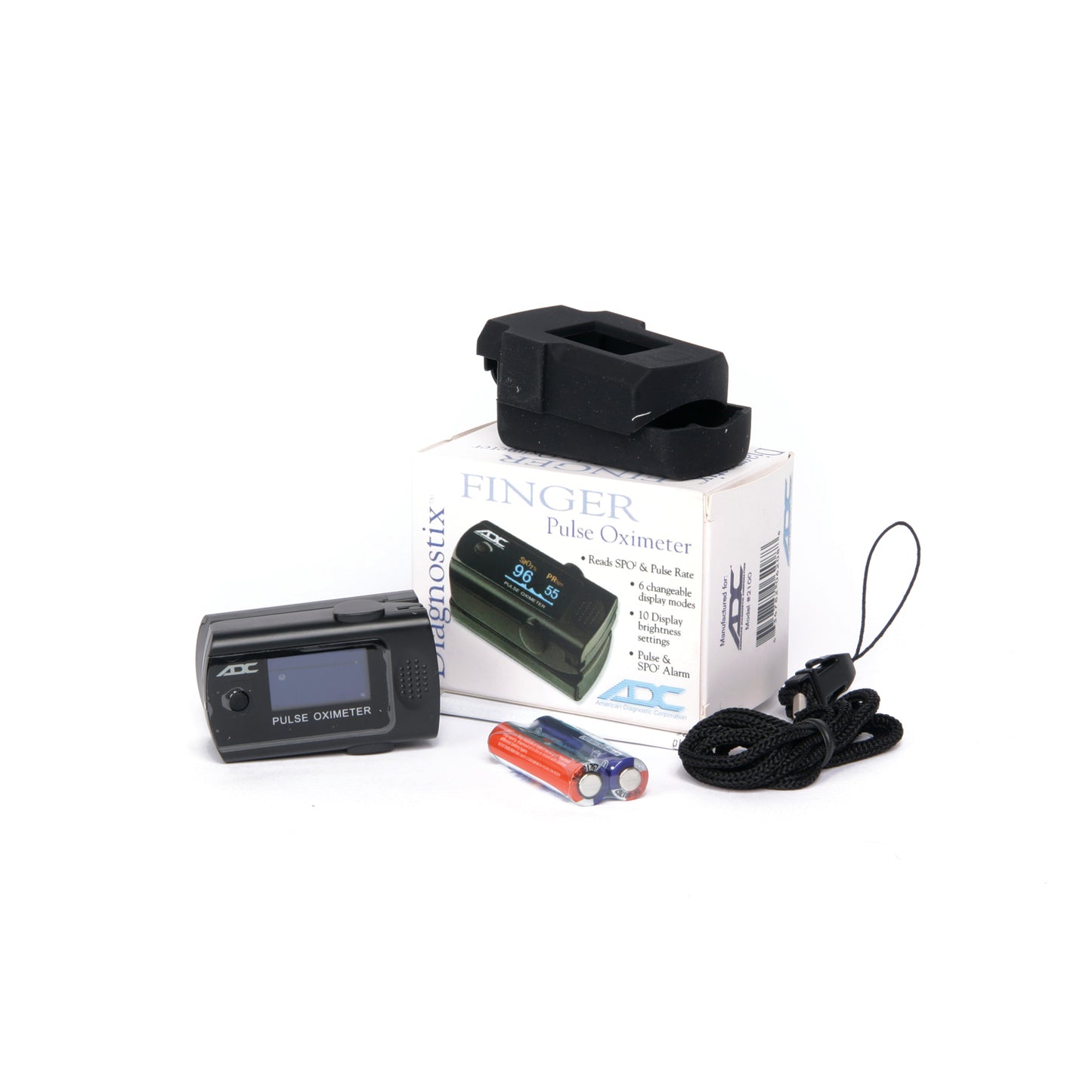 2100 - ADC Diagnostix™ 2100 Digital Fingertip Pulse Oximeter