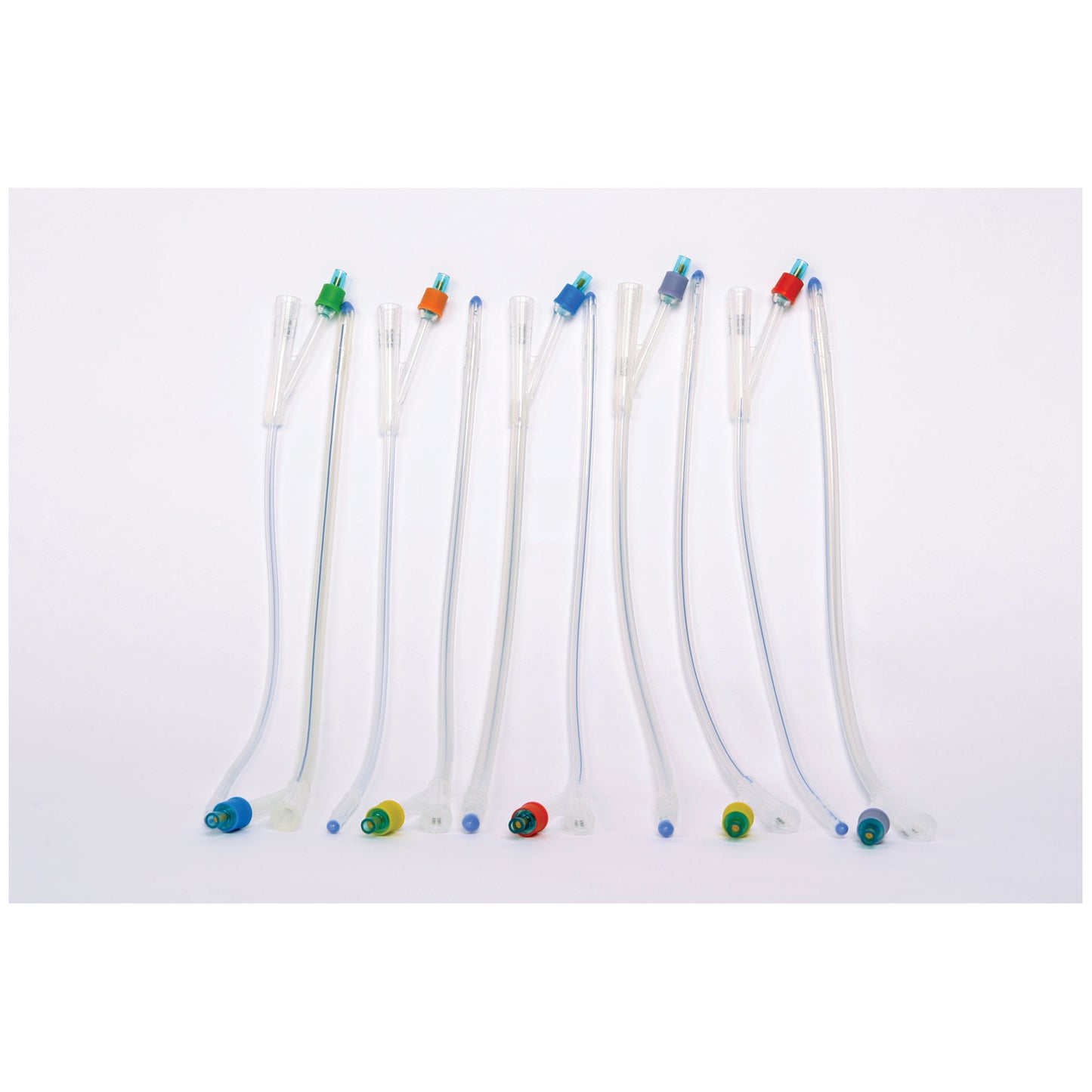 AS42022S - Amsino AMSure® Foley Catheter, 100% Silicone, 22FR x 30cc Balloon, Two-Way, Sterile, Latex Free (LF), 10/bx