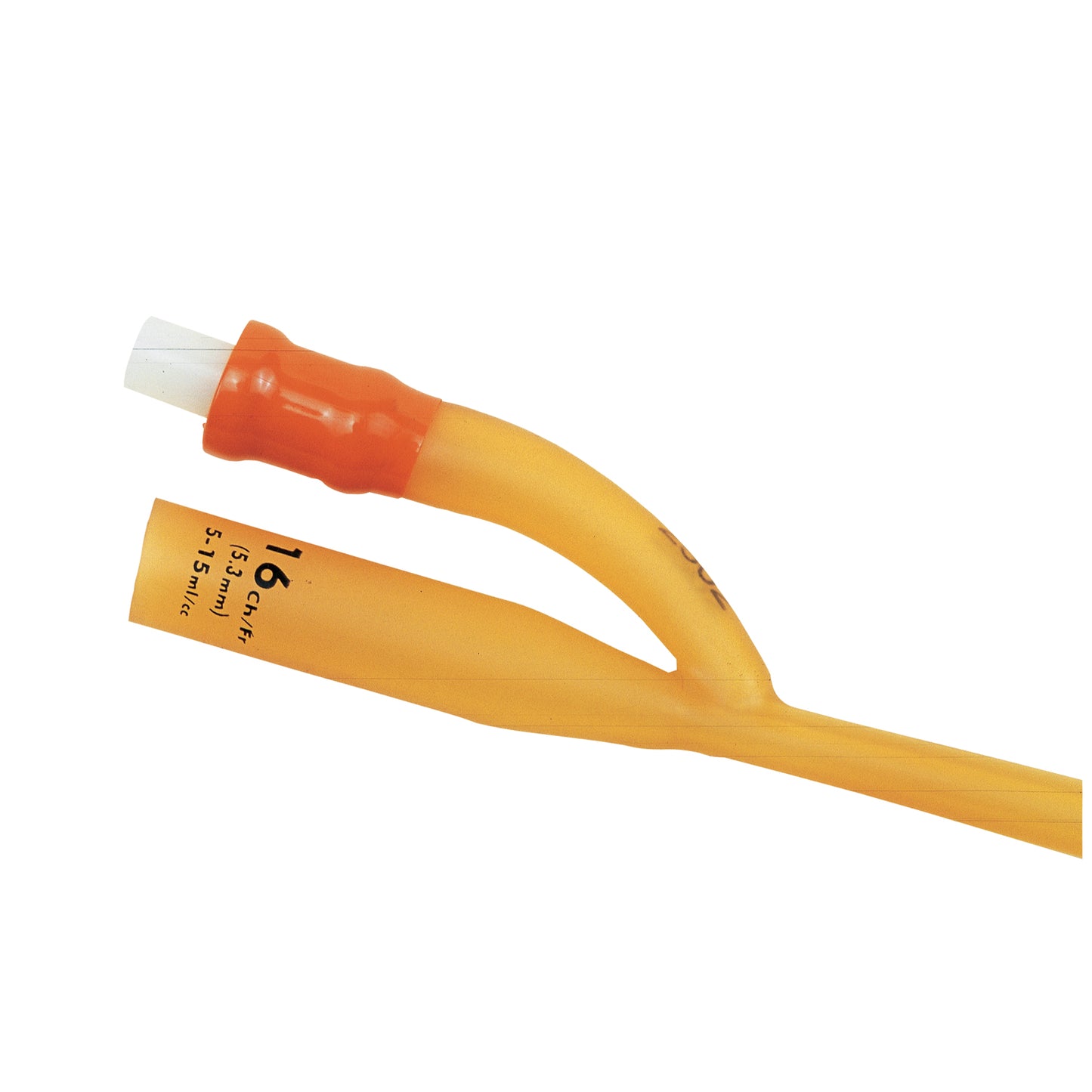 AS41022 - Amsino AMSure® Foley Catheter, 22FR 2-Way Silicone Coated Latex, 5cc Balloon, 10/bx