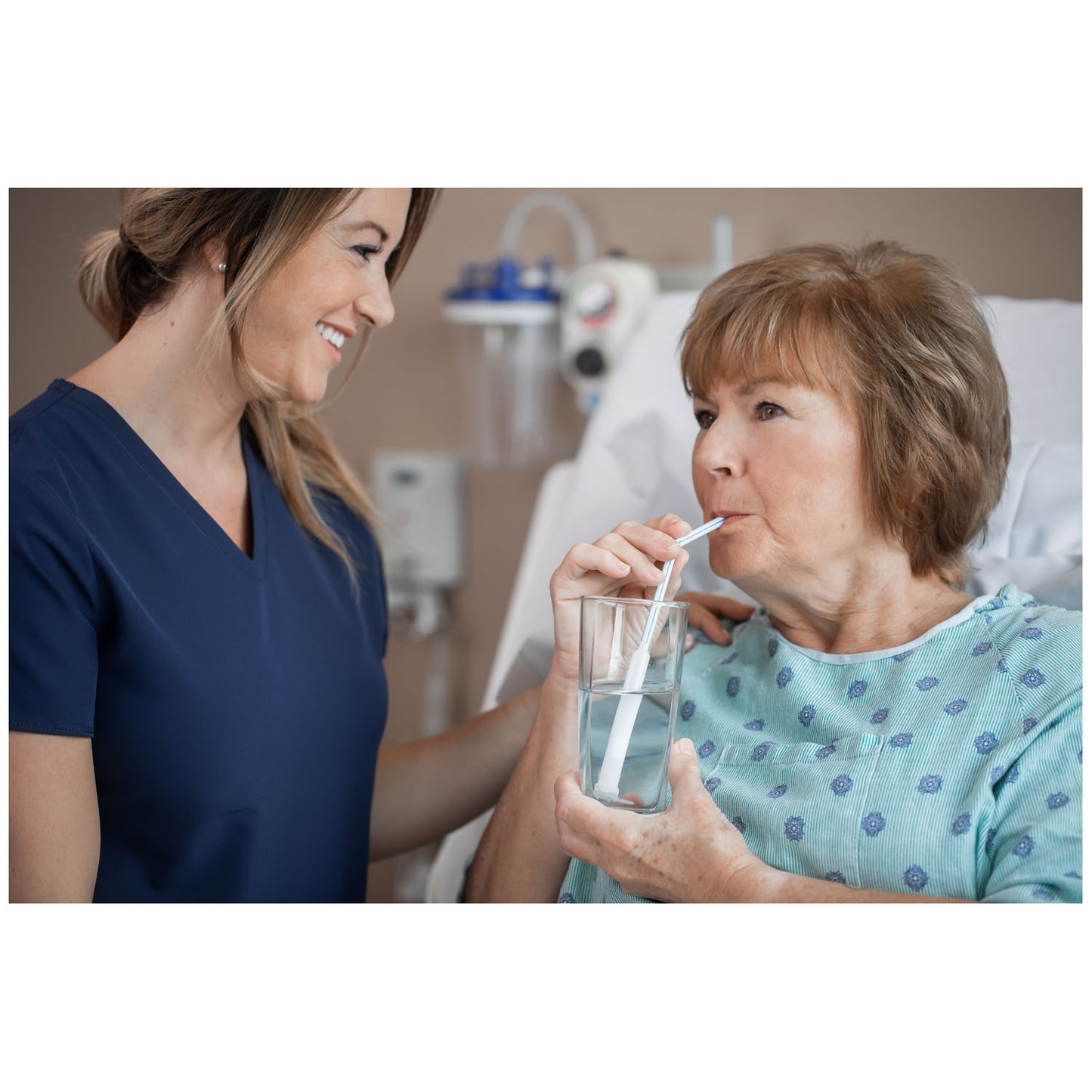 1510 - Bionix SafeStraw™ Thin Liquid SafeStraw™, Blue, 12/bx