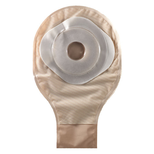 022752 - Convatec ActiveLife® One-Piece Drainable Pouch with Pre-Cut Stomahesive Skin Barrier, Tape Collar, 10" Pouch with 1-Sided Comfort Panel, Tail Clip, Opaque, 1 1/4" Stoma Opening, 10/bx (Copy)