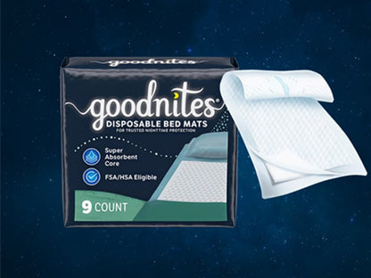 32519 - Kimberly-Clark Goodnites® Bed Mats - 9/pk, 4 pk/cs