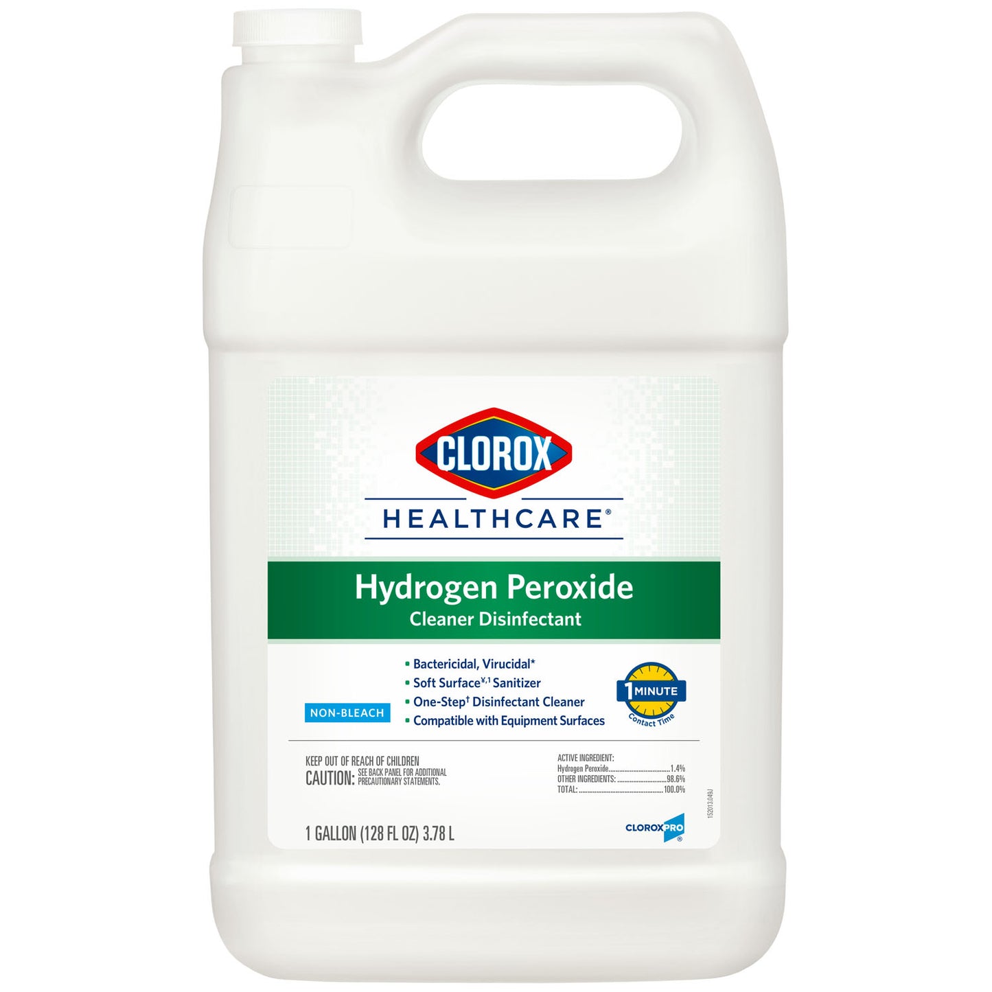 30829 - Clorox Healthcare® Hydrogen Peroxide Cleaner Disinfectant Refill, Gallon, 4/cs