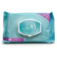 A500F48 - PDI Hygea® Flushable Cleansing Cloths, 5.5" x 7", 48/pk, 12 pk/cs