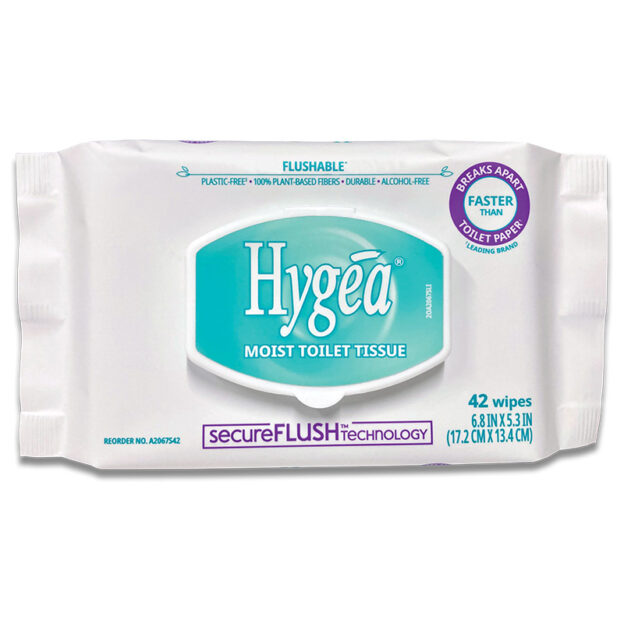A2067S42 - PDI Hygea® Moist Toilet Tissue - 5.3" x 6.8", 42/pk, 12 pk/cs
