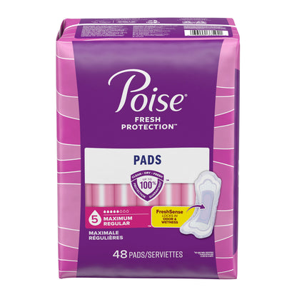 47199 - Kimberly-Clark Poise® Pads - Maximum, 48/pk, 2pk/cs