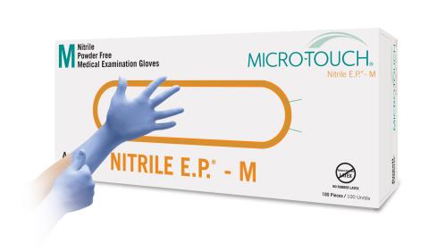100814 - Ansell MICRO-TOUCH® Nitrile E.P. - Large, 100/bx, 10 bx/cs