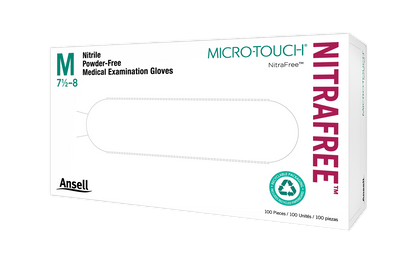 850562 - Ansell MICRO-TOUCH® NITRAFREE™ - X-Small (5.5-6.0), 100/bx, 10 bx/cs