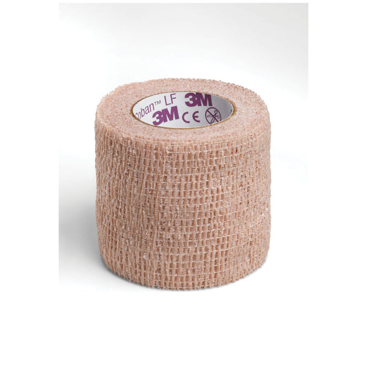 2082 - Solventum Coban™ Self-Adherent Wrap, 2" x 5 yds, Latex Free (LF), Tan, 36/cs