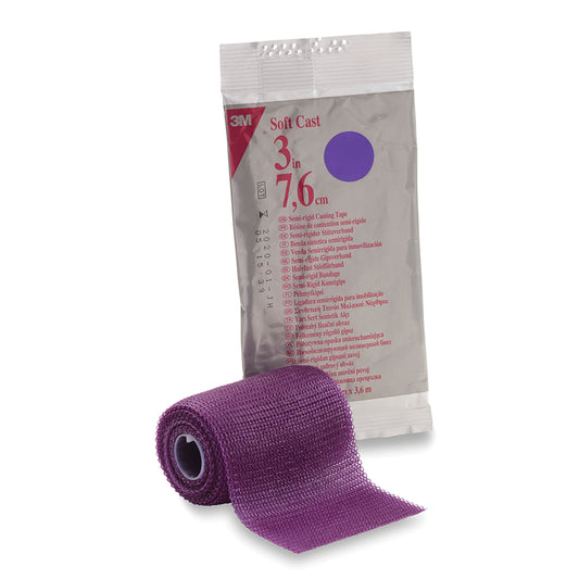 82103U - Solventum 3M™ Scotchcast™ Soft Cast Casting Tape - Purple, 3" x 4 yds, 10/cs