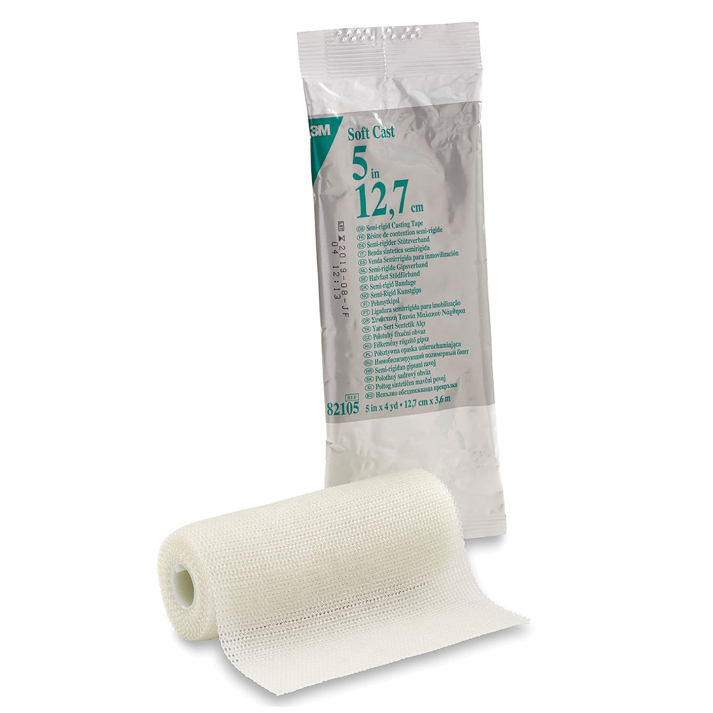 82105 - Solventum 3M™ Scotchcast™ Soft Cast Casting Tape - White, 5" x 4 yds, 10/cs