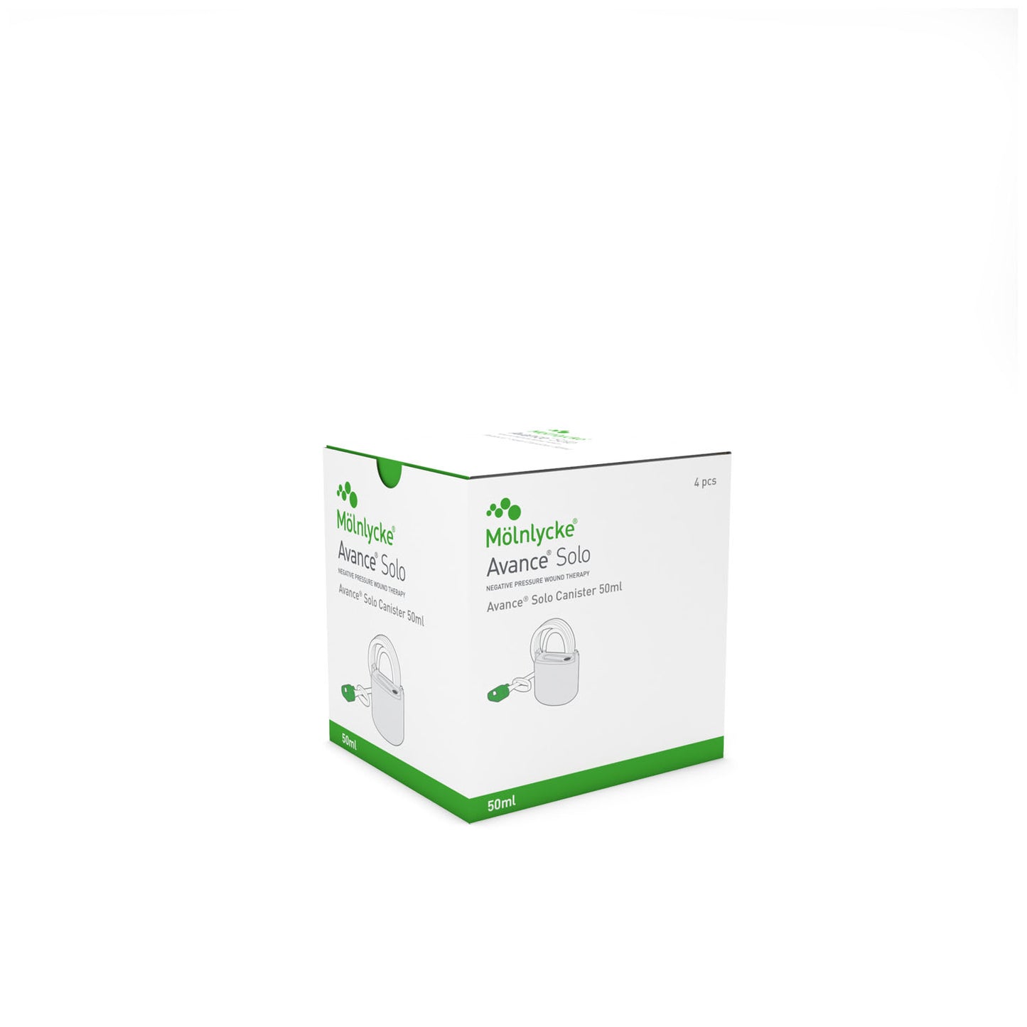 880050 - Mölnlycke® Avance® Negative Pressure Wound Products - Avance Replacement Canister, 50ml, 2/bx, 4 bx/cs