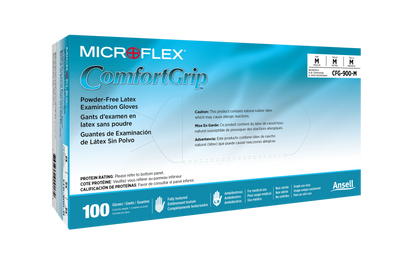 162576 - Ansell MICROFLEX® ComfortGrip® CFG-900 - X-Small (5.5-6.0), 100/bx, 10 bx/cs
