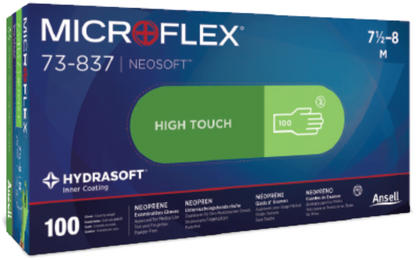 831153 - Ansell MICROFLEX® NEOSOFT™ 73-837 - Small (6.5-7.0), 100/bx, 10 bx/cs