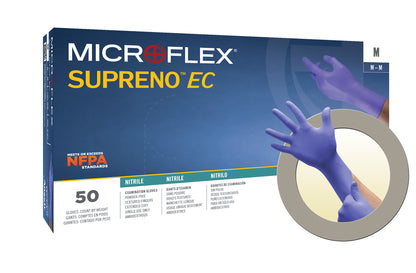 163161 - Ansell MICROFLEX™ Supreno™ EC SEC-375 - X-Small (5.5-6.0), 50/bx, 10 bx/cs