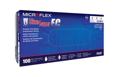 163258 - Ansell MICROFLEX® UltraSense® EC USE-880 - X-Small (5.5-6.0), 100/bx, 10 bx/cs