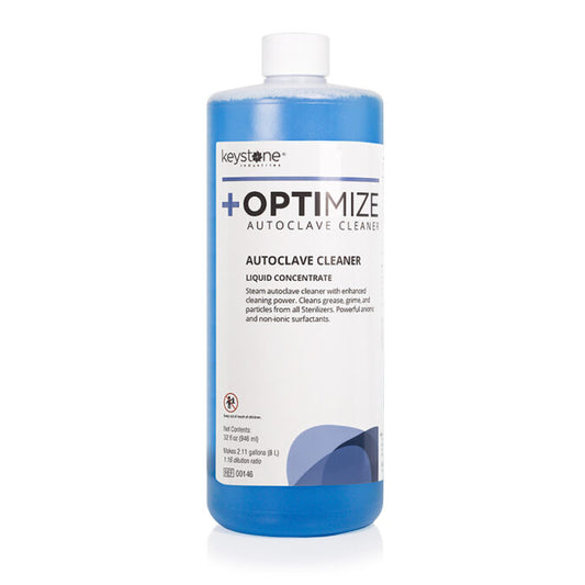 00146 - Keystone Industries +Optimize Autoclave Cleaner - 32 oz Bottles, 12/cs