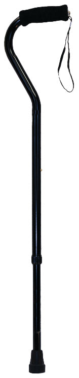 CNOFBK - Compass Health ProBasics Offset Cane, Black, 10/cs
