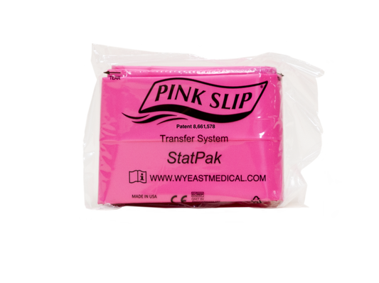 Wy'East Medical Pink Slip Disposable Slip Tube