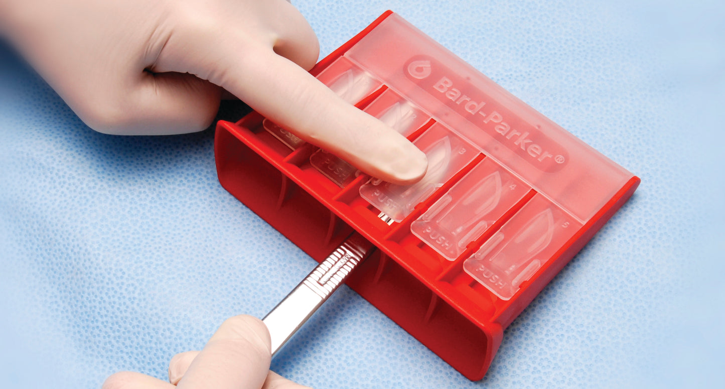 ST-115 - Aspen Surgical Bard-Parker® Scalpel Blade Remover - Sterile, 1/pouch, 24 pouch/box