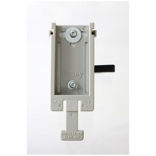 8208H - TIDI Posey® - Alarm Mounting Bracket, Standard Wall Bracket, Modular Horizontal Track System