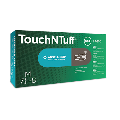 873716 - Ansell TouchNTuff® 93-250 - Large (8.5-9.0), 100/bx, 10 bx/cs