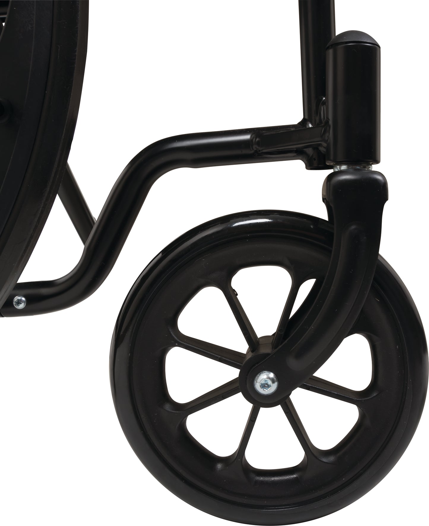 WC21616DS - Compass Health Wheelchair - Standard K2, Dual Axle, Hemi 16" x 16", Detachable Desk Arm, Swing Away Foot Rest