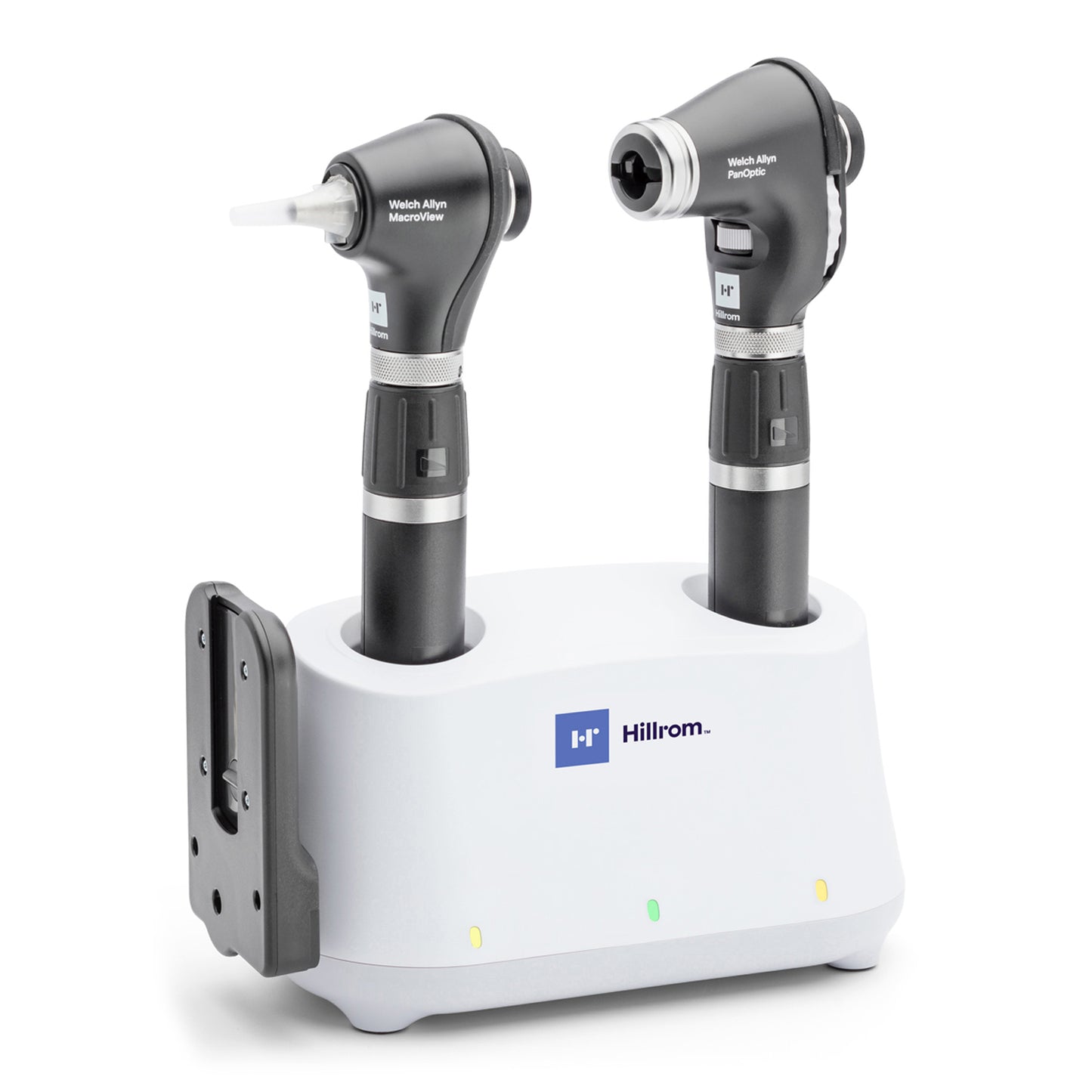 71-PM3LDE-US - Welch Allyn® 3.5V Diagnostic Set with PanOptic™ Ophthalmoscope, MacroView™ Plus Otoscope Universal Desk Set & Charger