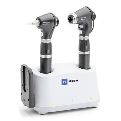 71-PM3LDE-US - Welch Allyn® 3.5V Diagnostic Set with PanOptic™ Ophthalmoscope, MacroView™ Plus Otoscope Universal Desk Set & Charger