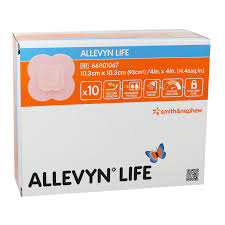66021304 - Smith & Nephew ALLEVYN◊ Life Silicone Gel Adhesive Foam Dressing - Heel, 5/bx, 6 bx/cs