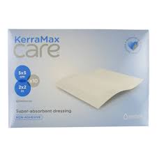 PRD500-025 - Solventum Kerramax Care™ Super-Absorbent Dressing - 2" x 2", 10/bx