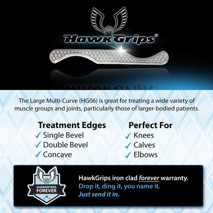 HG04 - HawkGrips Multi-Curve Instrument - Small, 1 ea
