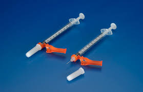 42638-TB - ICU Medical Needle-Pro® EDGE™ Hypodermic Safety Needles w/ Fixed TB Syringe - 1mL Syringe, 26G x 3/8", 100/bx, 6 bx/cs