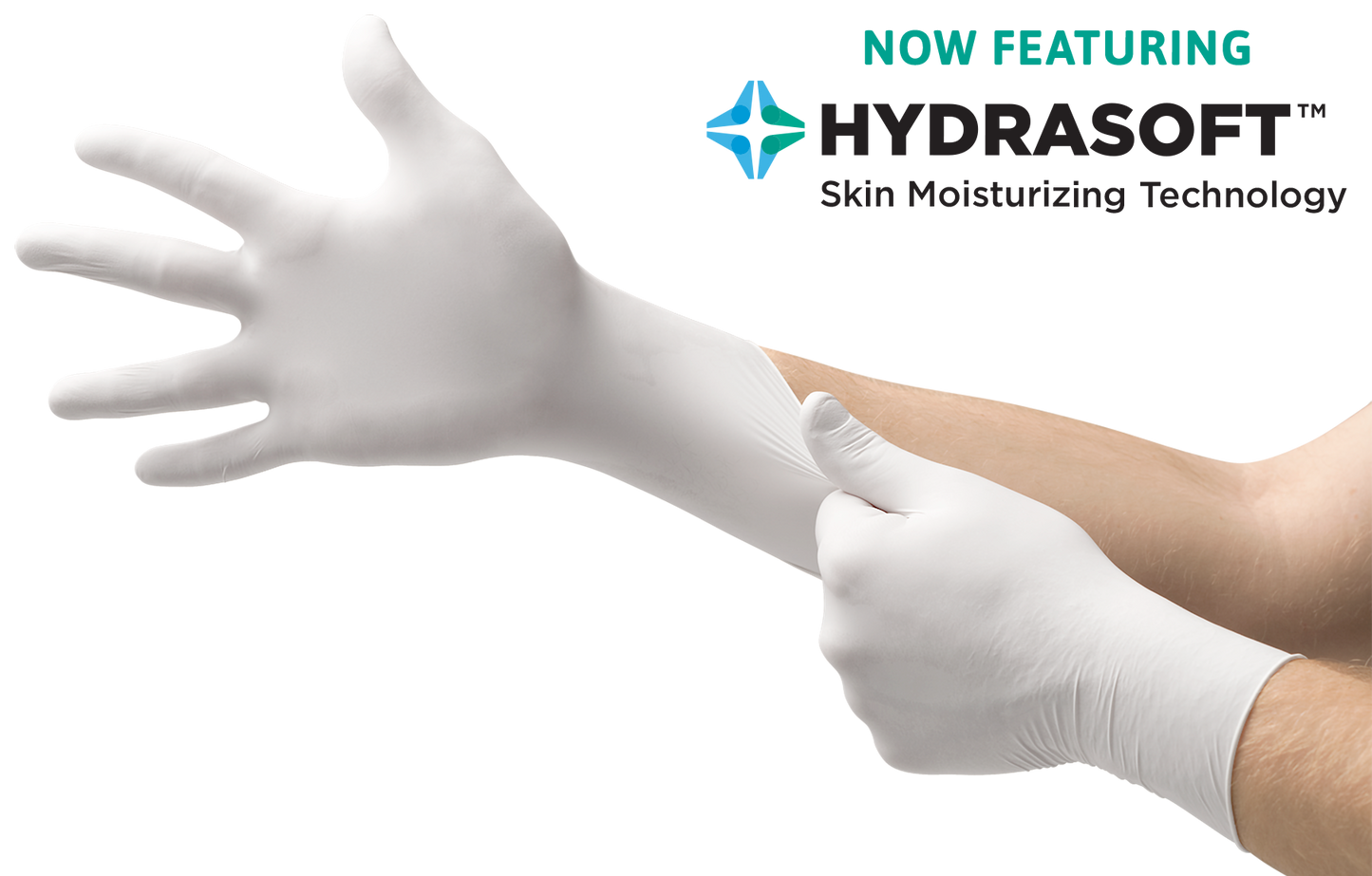 163220 - Ansell MICROFLEX® Soft White Nitrile TQ-601 - X-Small (5.5-6.0), 100/bx, 10 bx/cs