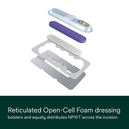 PRE1101US - Solventum 3M™ Prevena™ Incision Management - Peel & Place™ System Kit, 15.2 cm, 7 Day Pump, 5 kits/cs