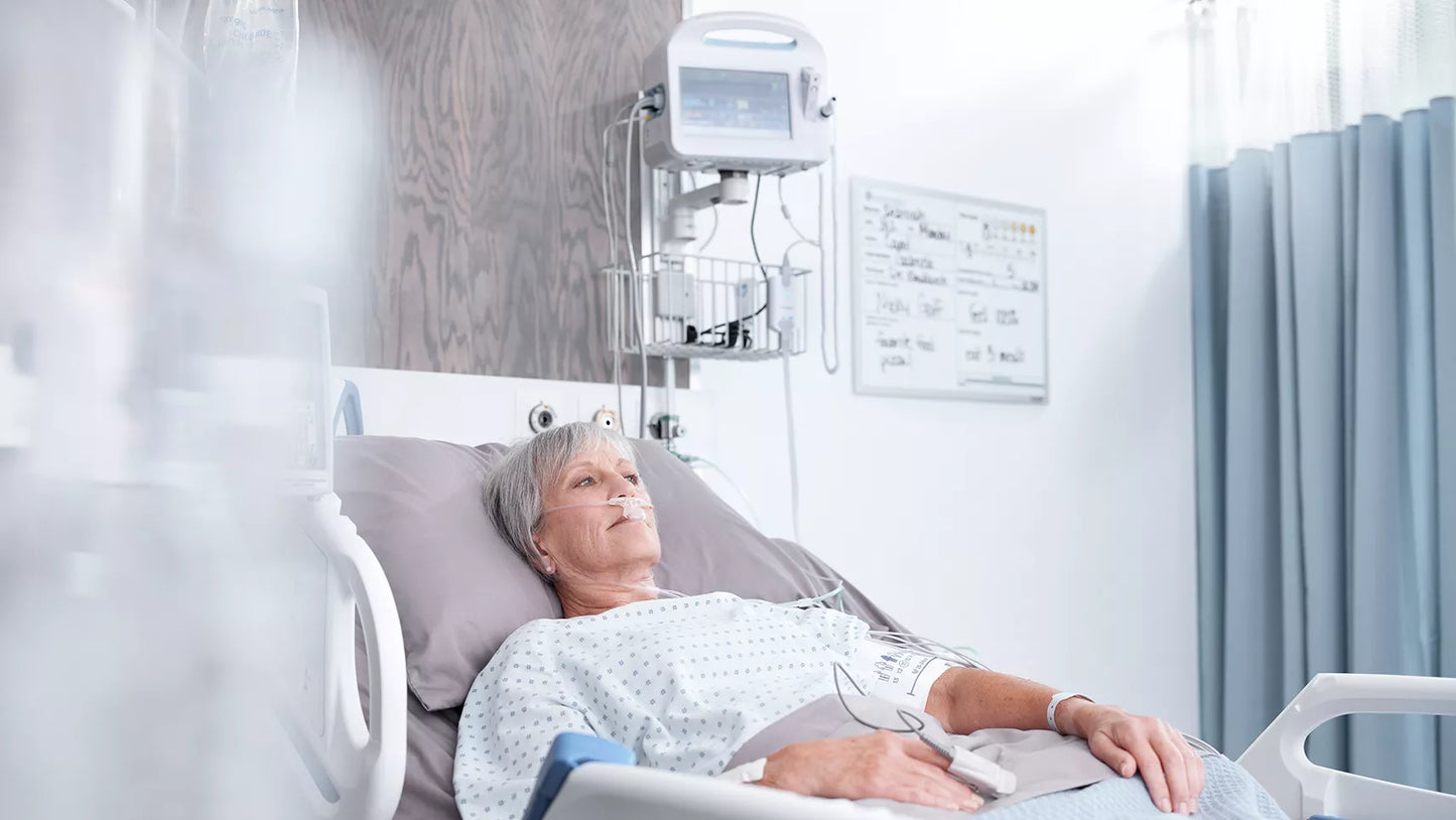 68NCTP-B - Welch Allyn Connex® Vital Signs Monitor 6800 Series - Nellcor SpO2, SureTemp+® Oral/Rectal Thermometry, Covidien Capnography, Wifi, Printer